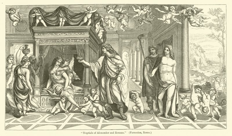 Bryllup af Alexander og Roxana af Giovanni Antonio Bazzi Sodoma