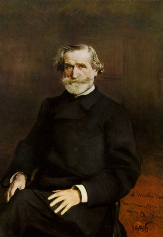 Portræt af Giuseppe Verdi af Giovanni Boldini