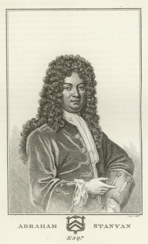 Abraham Stanyan, Esquire af Godfrey Kneller
