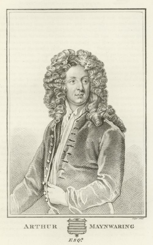 Arthur Maynwaring, Esquire af Godfrey Kneller