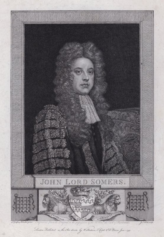 John Somers af Godfrey (after) Kneller