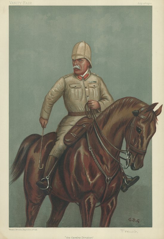 General John Denton Pinkstone French af Godfrey Douglas Giles