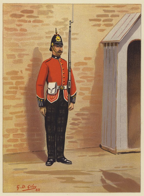 Den 25., Kings Own Scottish Borderers af Godfrey Douglas Giles