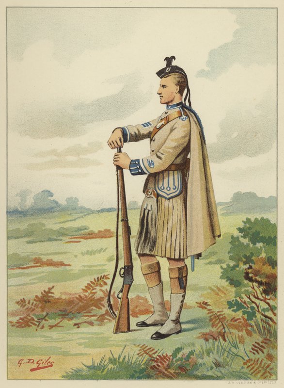 London Scottish Volunteers, 1st Volunteer Battalion Rifle Brigade, 7th Middlesex af Godfrey Douglas Giles