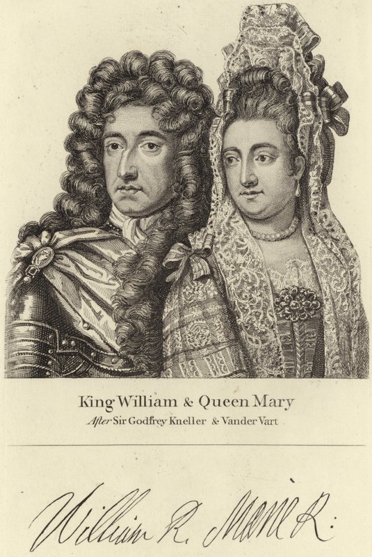 Kong William og Dronning Mary af Godfrey Kneller