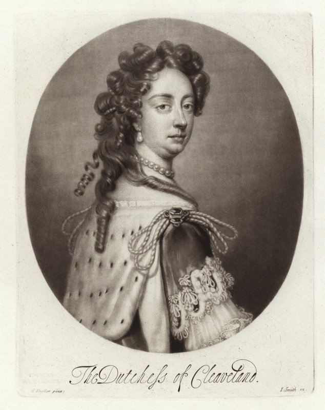 Portræt af Barbara Palmer, hertuginde af Cleveland af Godfrey Kneller