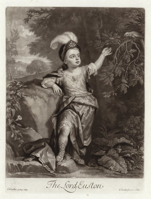 Portræt af Charles Fitzroy af Godfrey Kneller