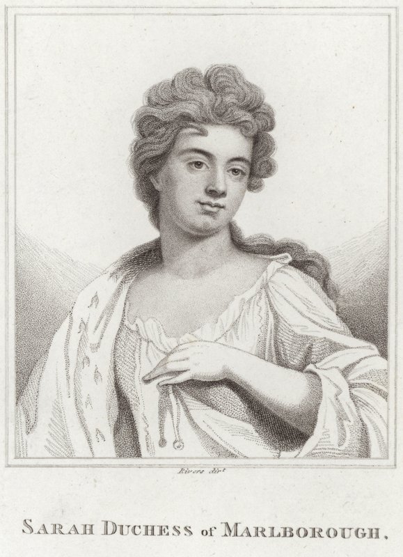 Portræt af Sarah, hertuginde af Marlborough af Godfrey Kneller