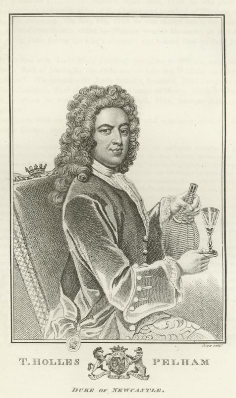 Thomas Holles Pelham, hertug af Newcastle af Godfrey Kneller