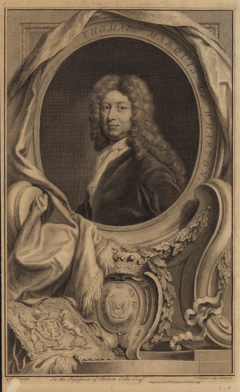 Thomas Wharton af Godfrey Kneller