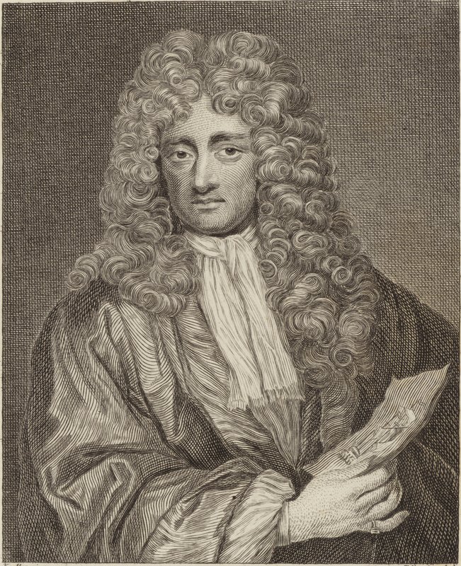 Willem van de Velde den Yngre af Godfrey Kneller