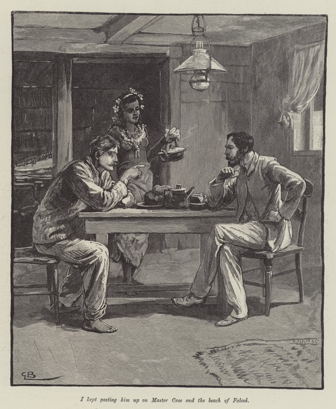 Uma, eller The Beach of Falesa, af Robert Louis Stevenson af Gordon Frederick Browne
