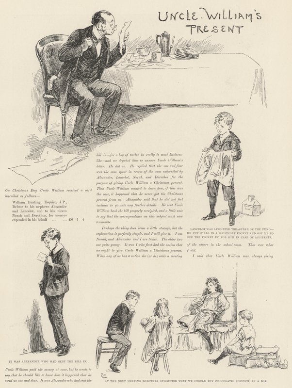 Onkel Williams gave, af Barry Pain af Gordon Frederick Browne