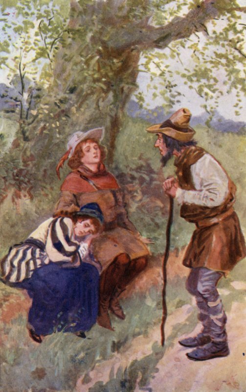 En landsmand kom tilfældigvis forbi af Gordon Frederick after Browne