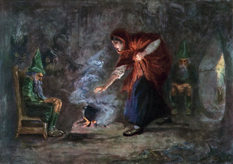Illustration til Fortællingen om kedlen af Gordon Frederick after Browne