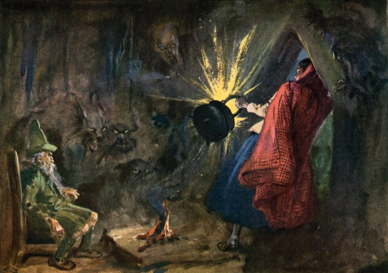 Illustration til Fortællingen om kedlen af Gordon Frederick after Browne