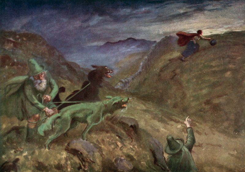 Illustration til Fortællingen om kedlen af Gordon Frederick after Browne