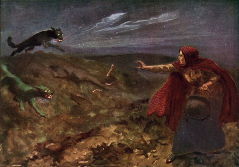 Illustration til Fortællingen om kedlen af Gordon Frederick after Browne