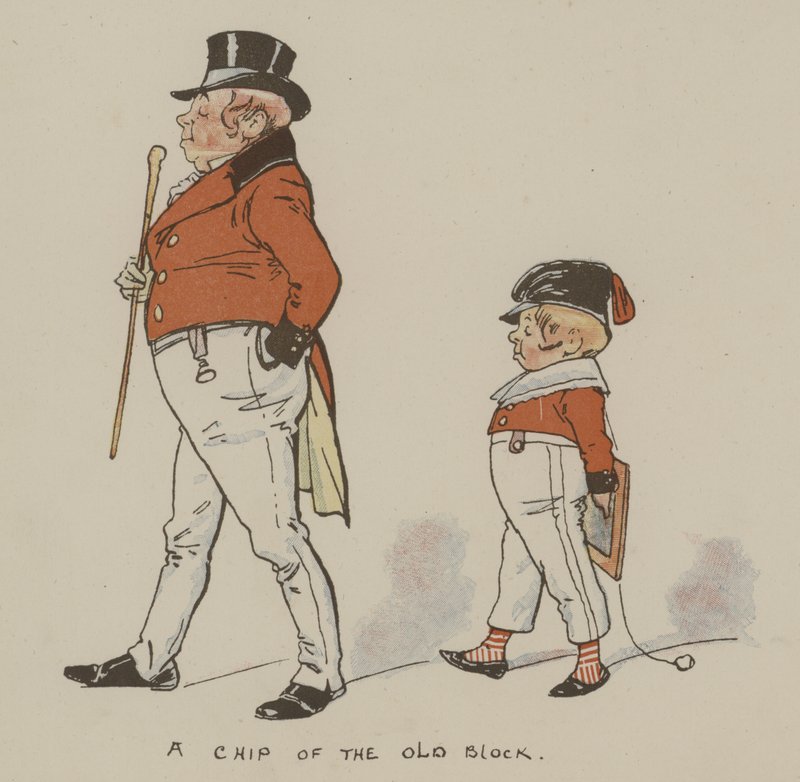 En chip af den gamle blok af Gordon Frederick Browne
