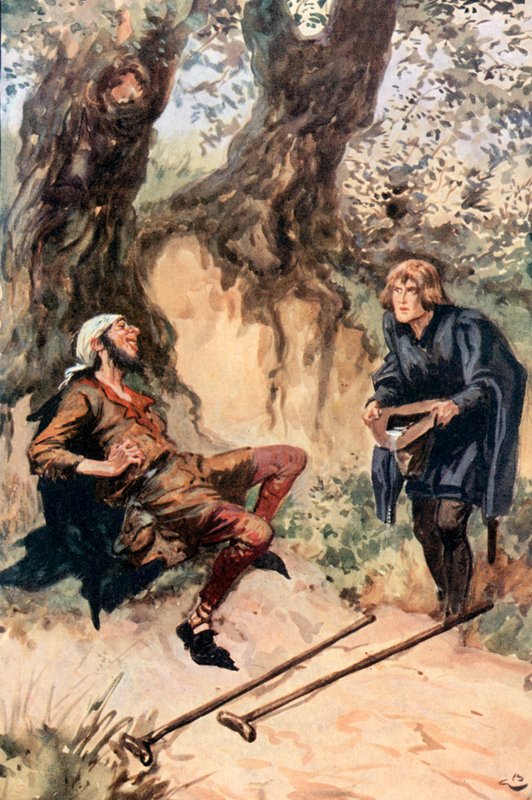 "Kom, Bon Bec, ved dine hvide gæller, jeg har ikke glemt mit fag af Gordon Frederick Browne