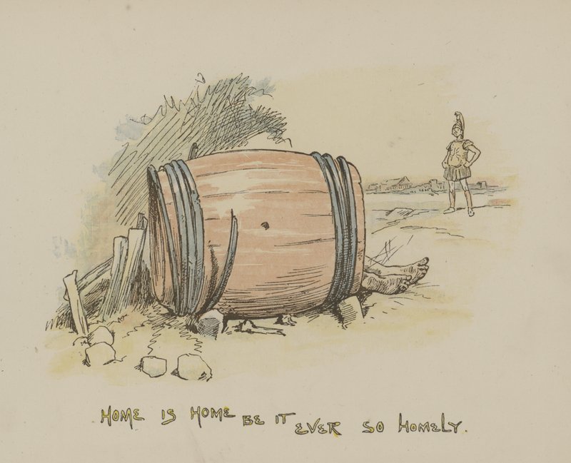 Hjem er hjem, om end det er så hjemligt af Gordon Frederick Browne