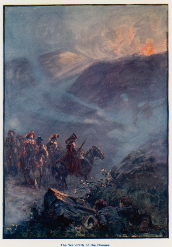 Illustration til Lorna Doone af Gordon Frederick Browne