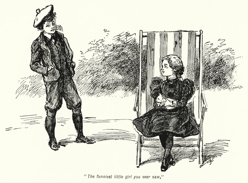 Illustration til The Story of the Treasure Seekers af E Nesbit (litho) af Gordon Frederick Browne