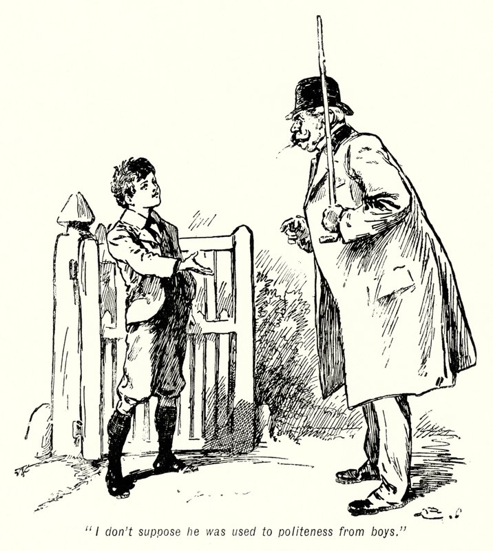 Illustration til The Story of the Treasure Seekers af E Nesbit (litho) af Gordon Frederick Browne