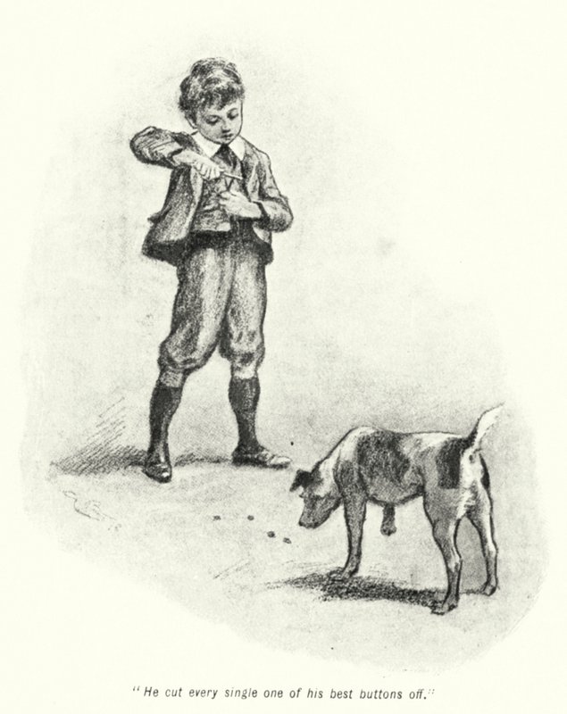 Illustration til The Story of the Treasure Seekers af E Nesbit (litho) af Gordon Frederick Browne