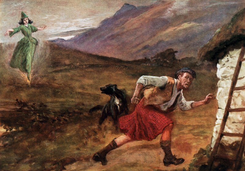 Illustration til Fortællingen om kedlen af Gordon Frederick Browne