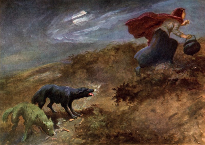 Illustration til Fortællingen om kedlen af Gordon Frederick Browne