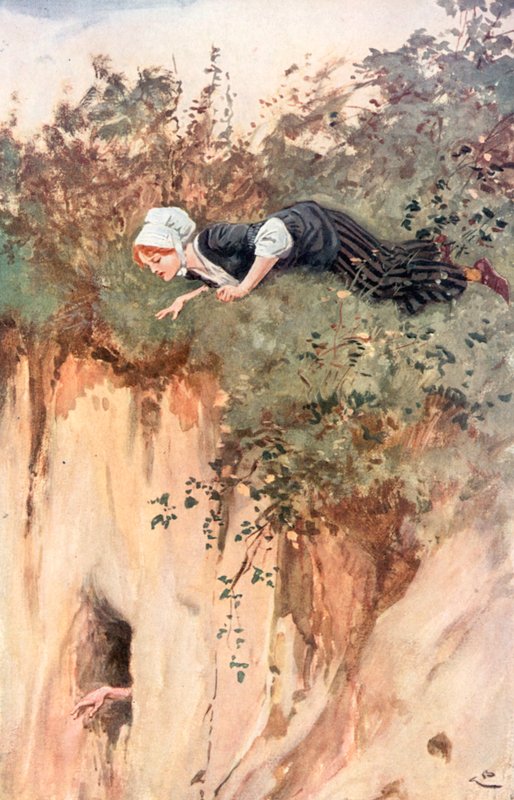 Margaret. . . Glider sin krop fremad som en slange af Gordon Frederick Browne