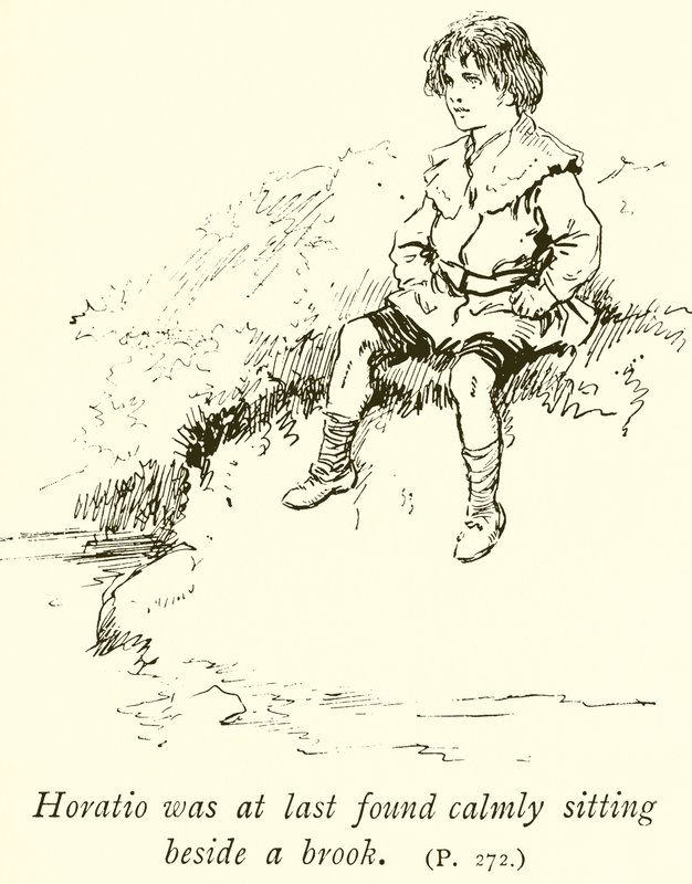 Nelson som dreng af Gordon Frederick Browne