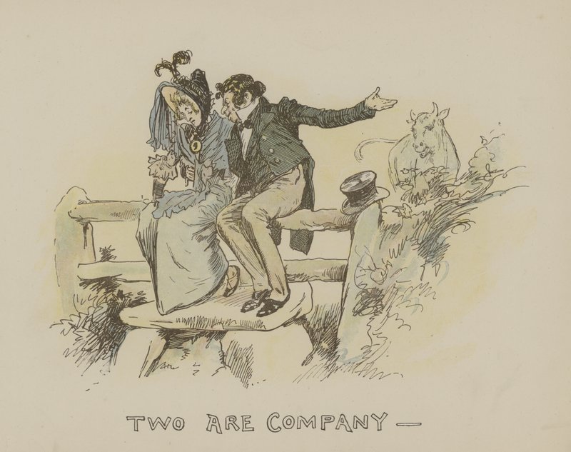 To er selskab, treere en skare af Gordon Frederick Browne