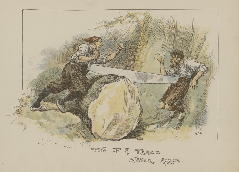 To af en handel er aldrig enige af Gordon Frederick Browne
