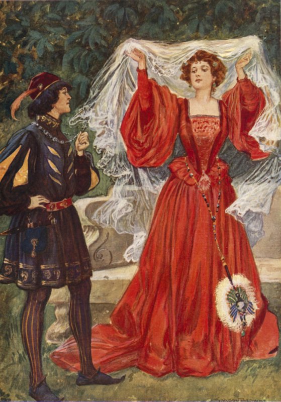 Viola og Olivia af Gordon Frederick Browne
