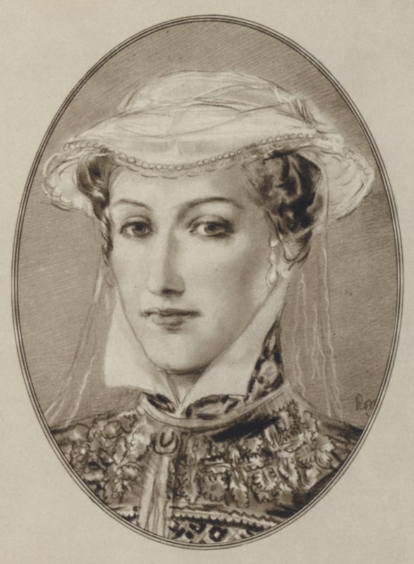 Mary Queen of Scots (litho) af Gordon Ross