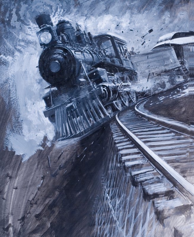 Katastrofe med Southern Railway of America af Graham Coton