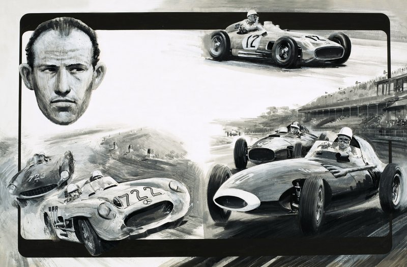 Stirling Moss af Graham Coton