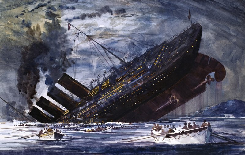 Titanics forlis af Graham Coton