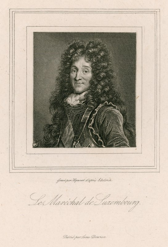 Marechal of Luxembourg af Gérard Edelinck