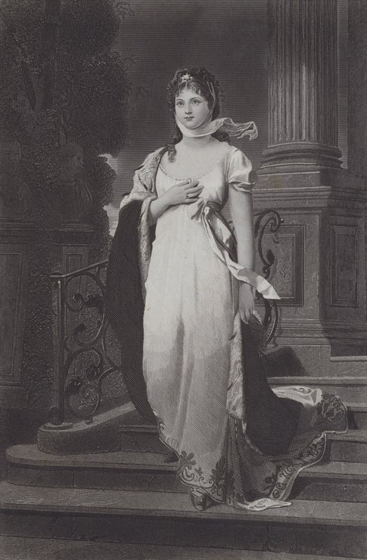 Louise, dronningsgemal af kong Frederik Vilhelm III af Preussen af Gustav Karl Ludwig Richter