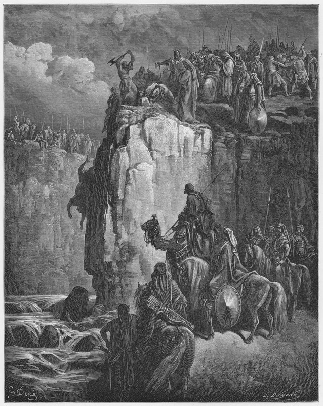 Gustave Dore Bibelen: Slagtning af Ba