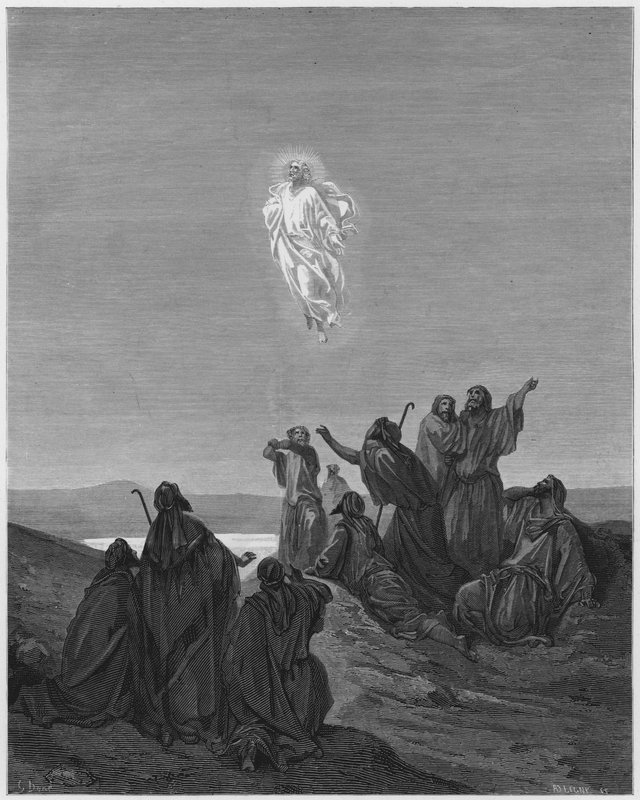 Gustave Dore Bibelen: Himmelfarten af Gustave Dore