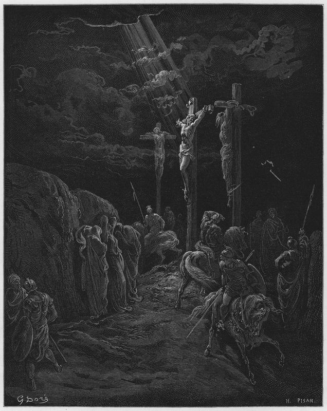 Gustave Dore Bibelen: Kristi død af Gustave Dore