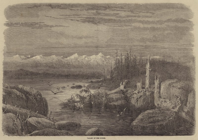 Rhônedalen af Gustave Dore