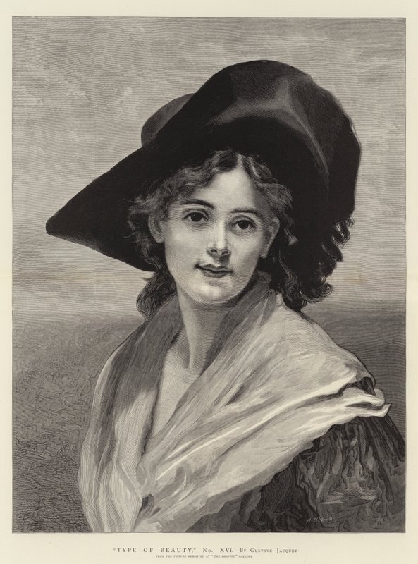Type af skønhed af Gustave Jacquet