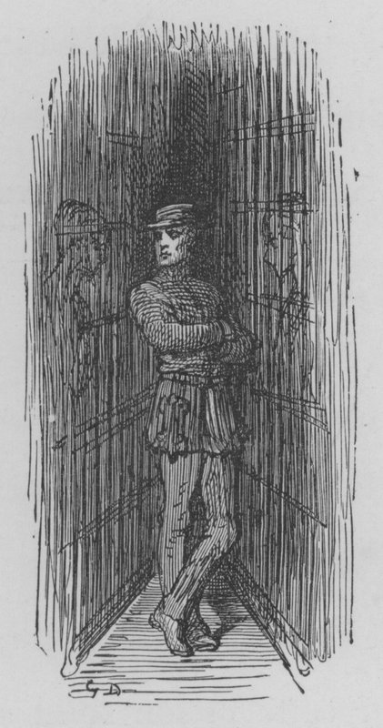 Fængselsvogter af Gustave after Dore