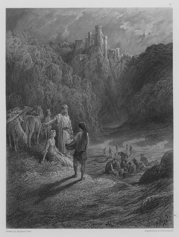 Geraint og Enid i Engen af Gustave after Dore