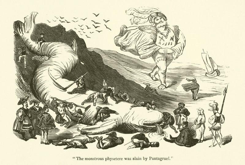 Illustration til Rabelais værker af Gustave after Dore
